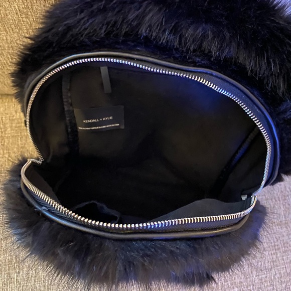 Kendall & Kylie faux fur backpack - Picture 3 of 3
